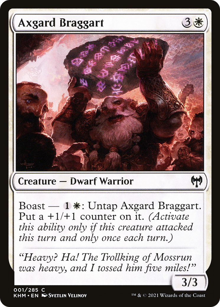 Axgard Braggart [Kaldheim]-1