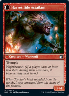 Harvesttide Infiltrator // Harvesttide Assailant [Innistrad: Midnight Hunt]-2