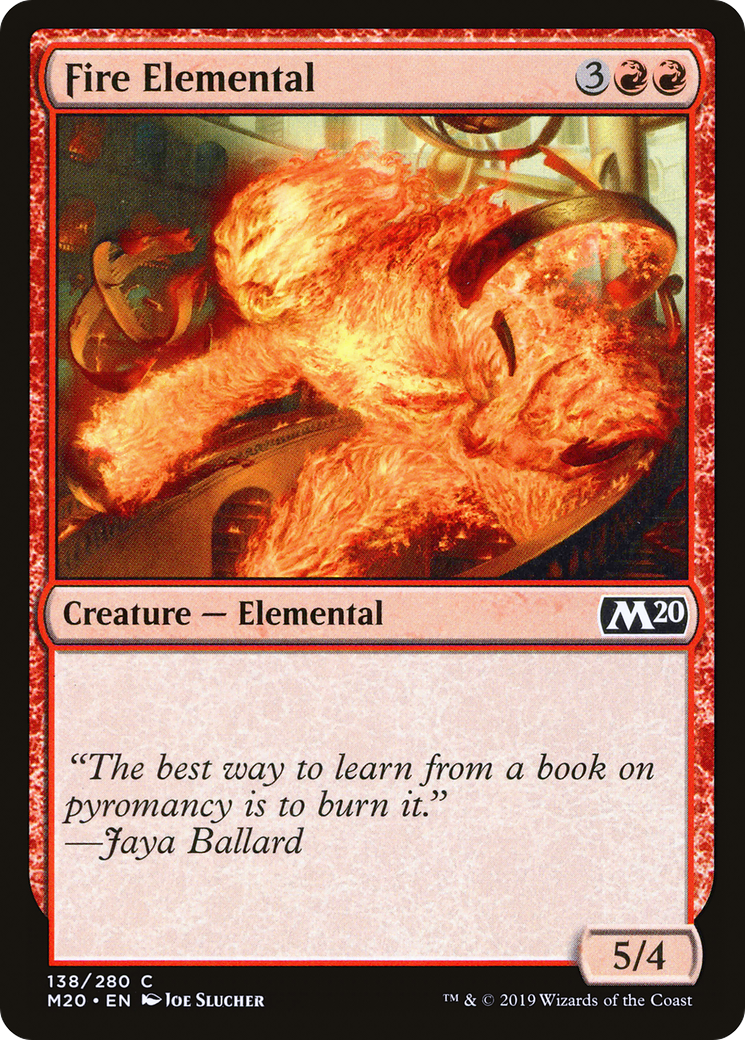 Fire Elemental [Core Set 2020]-1