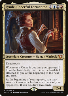 Lynde, Cheerful Tormentor [Innistrad: Midnight Hunt Commander]-1