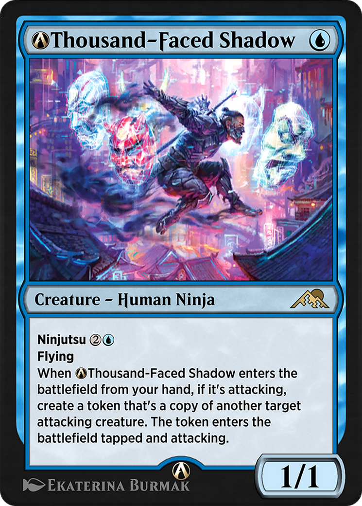 A-Thousand-Faced Shadow (NEO-A-86) - Kamigawa: Neon Dynasty-1