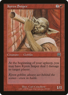 Kyren Sniper [Mercadian Masques]-1