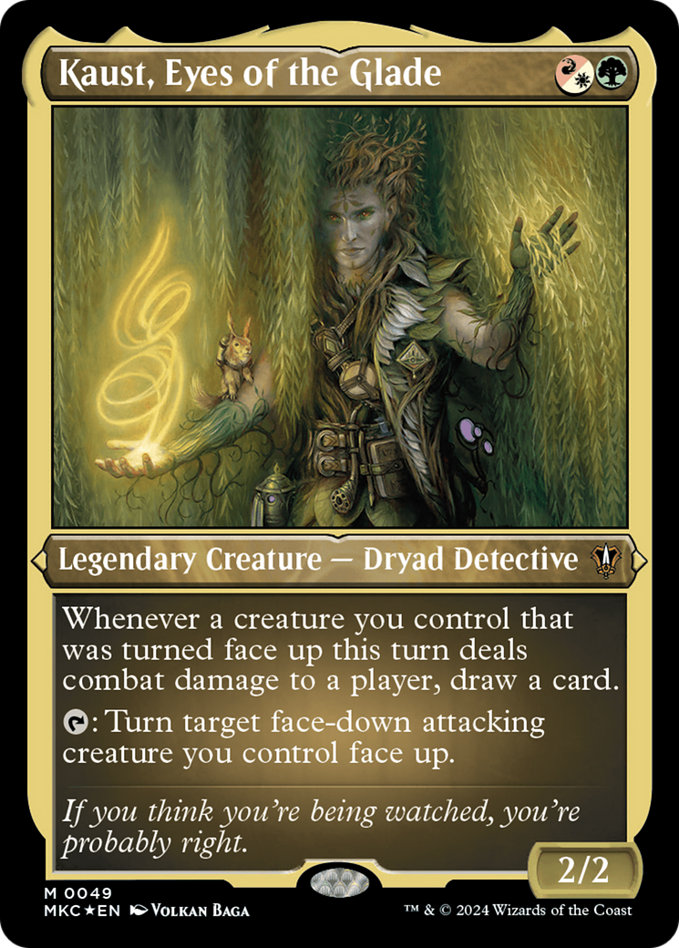 Kaust, Eyes of the Glade (Display Commander) [Murders at Karlov Manor Commander]-1