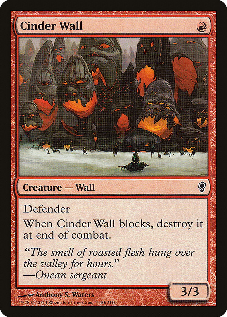 Cinder Wall [Conspiracy]-1