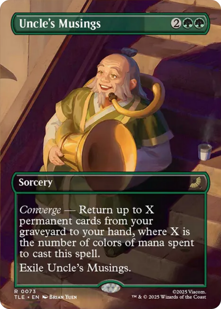 Uncle's Musings (Borderless) [Avatar: The Last Airbender: Eternal-Legal]-1