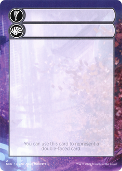Double-Faced Substitute Card (SNEO-002) - Kamigawa: Neon Dynasty Substitute Cards (Borderless)-1