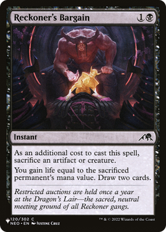 Reckoner's Bargain [The List]-1