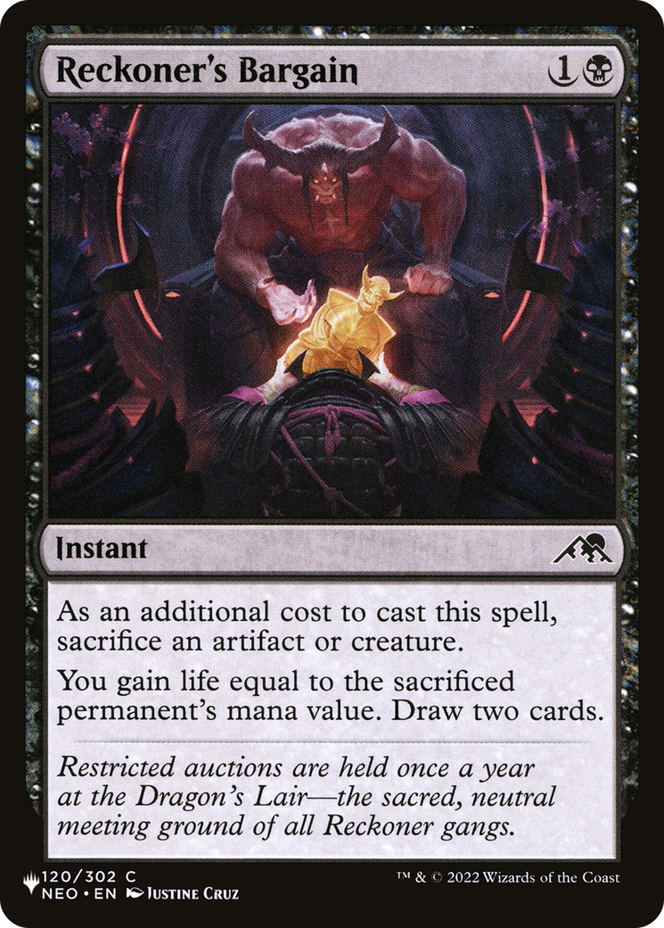 Reckoner's Bargain [The List]-1