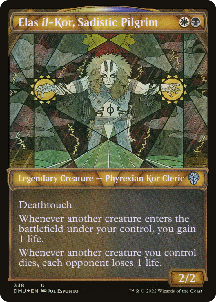 Elas il-Kor, Sadistic Pilgrim (Showcase Textured) [Dominaria United]-1
