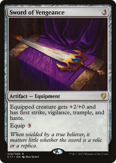 Sword of Vengeance [Commander 2017]-1