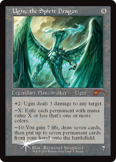 Ugin, the Spirit Dragon (Retro Frame) [Secret Lair Drop Series]-1
