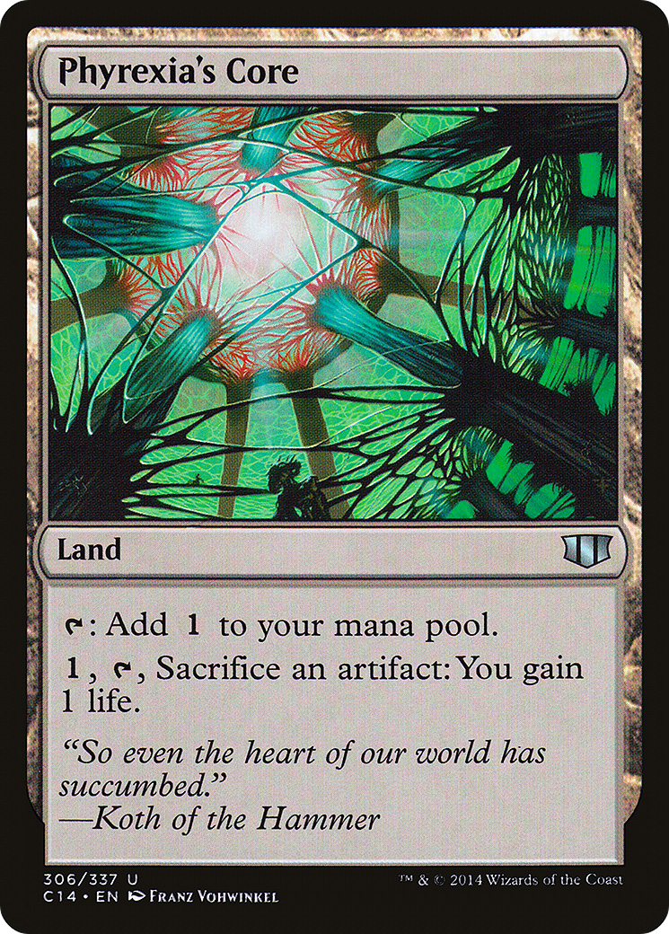 Phyrexia's Core [Commander 2014]-1