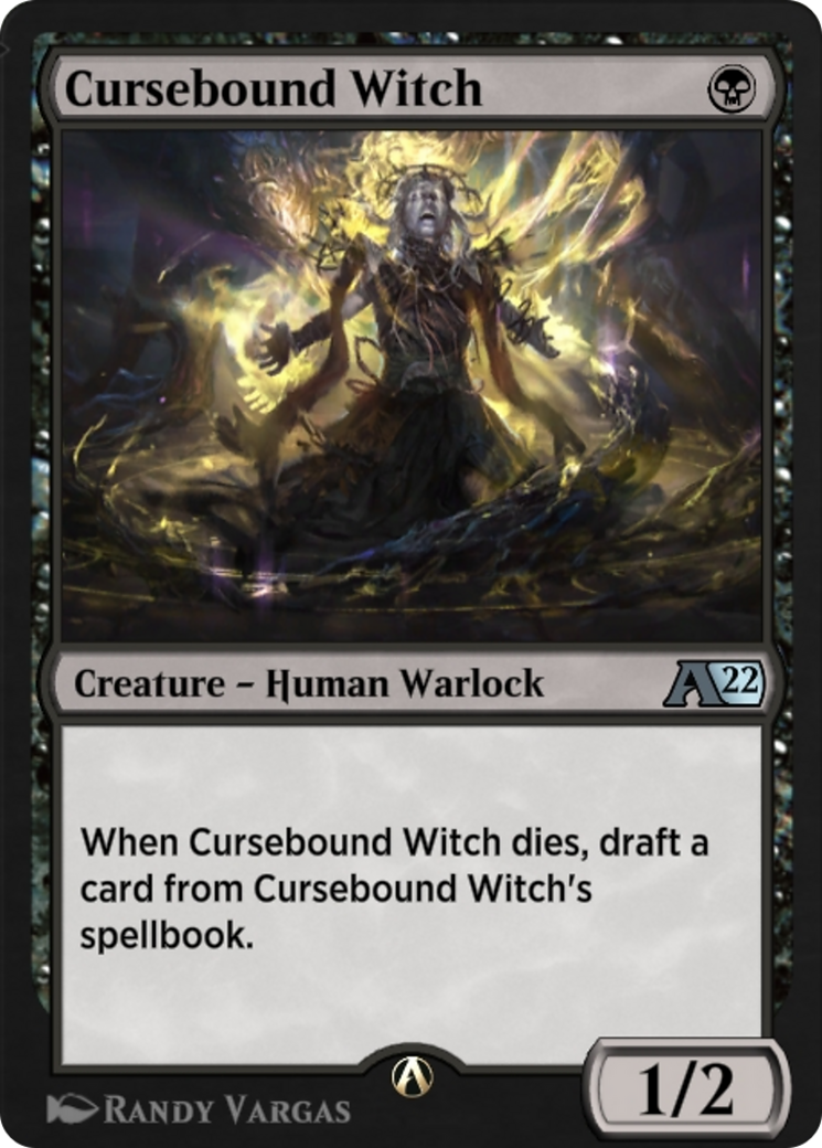 Cursebound Witch (Y22-024) - Alchemy: Innistrad-1
