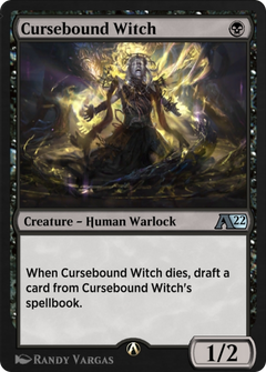 Cursebound Witch (Y22-024) - Alchemy: Innistrad-1
