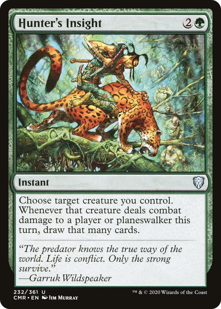 Hunter's Insight [Commander Legends]-1