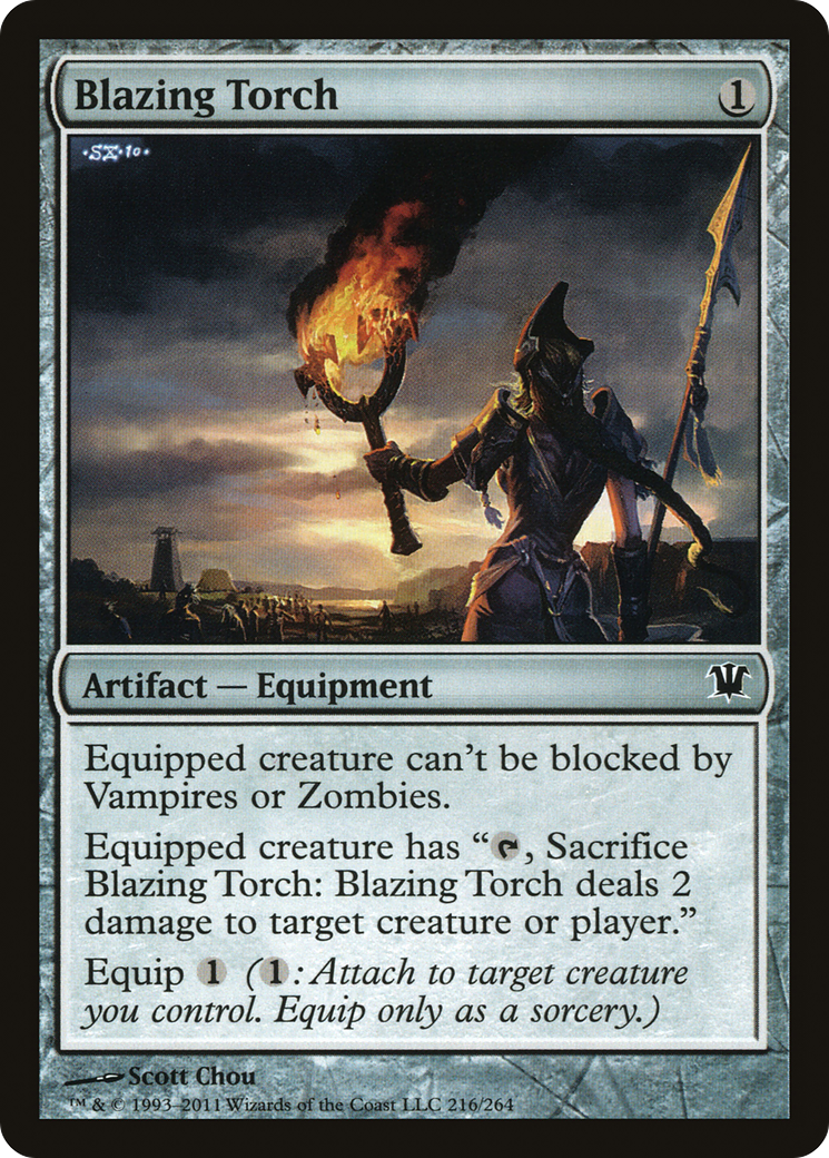 Blazing Torch [Innistrad]-1