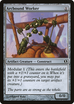 Arcbound Worker [Duel Decks: Elspeth vs. Tezzeret]-1
