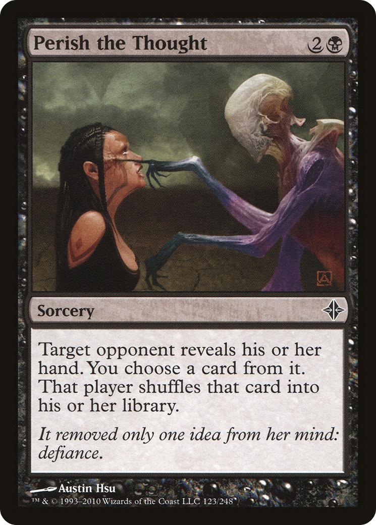 Perish the Thought [Rise of the Eldrazi]-1
