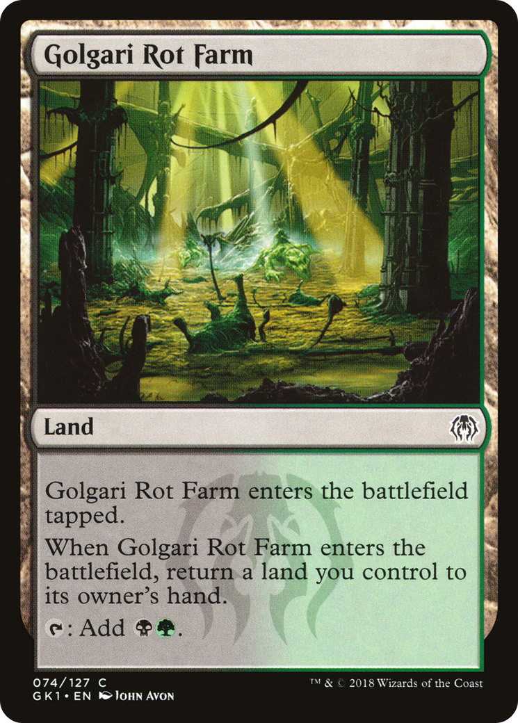 Golgari Rot Farm [Guilds of Ravnica Guild Kit]-1