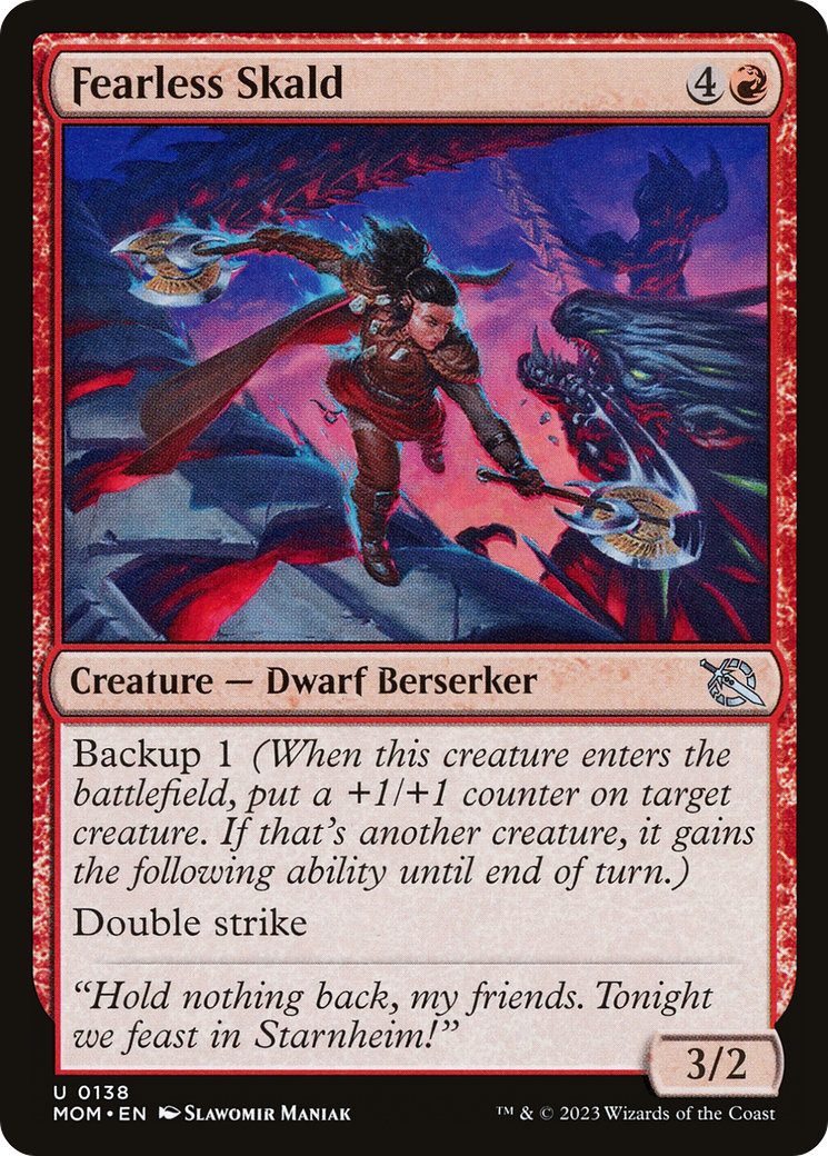 Fearless Skald [March of the Machine]-1