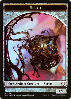 Thopter // Servo Double-Sided Token [League Tokens 2016]-4