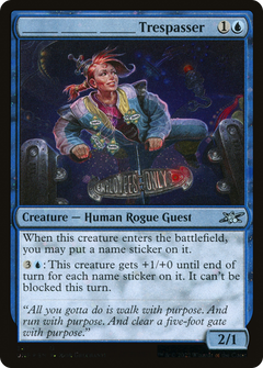 _______ _______ _______ Trespasser (Galaxy Foil) (UNF-347) - Unfinity Foil-1