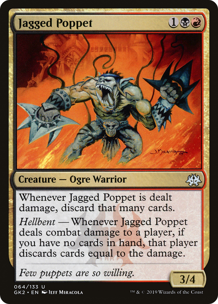 Jagged Poppet [Ravnica Allegiance Guild Kit]-1