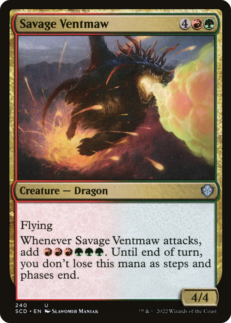 Savage Ventmaw [Starter Commander Decks]-1