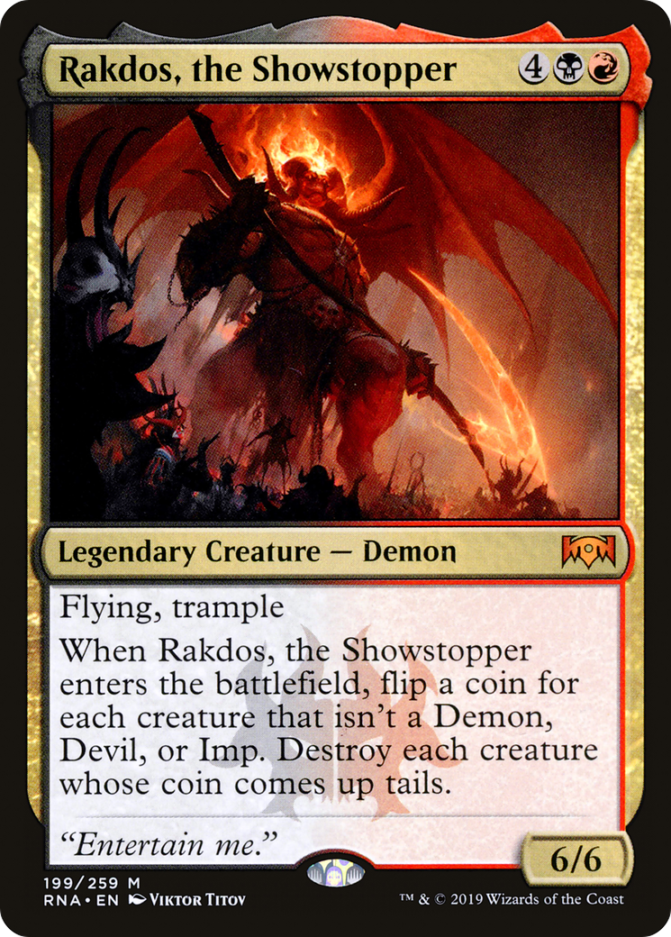 Rakdos, the Showstopper [Ravnica Allegiance]-1