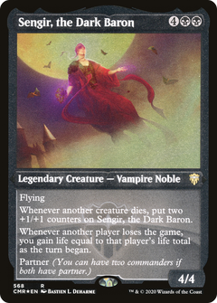 Sengir, the Dark Baron (Etched) [Commander Legends]-1