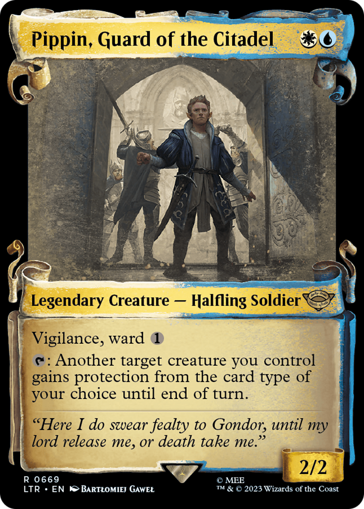 Pippin, Guard of the Citadel [The Lord of the Rings: Tales of Middle-Earth Showcase Scrolls]-1