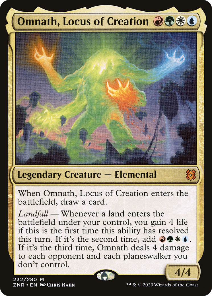 Omnath, Locus of Creation [Zendikar Rising]-1