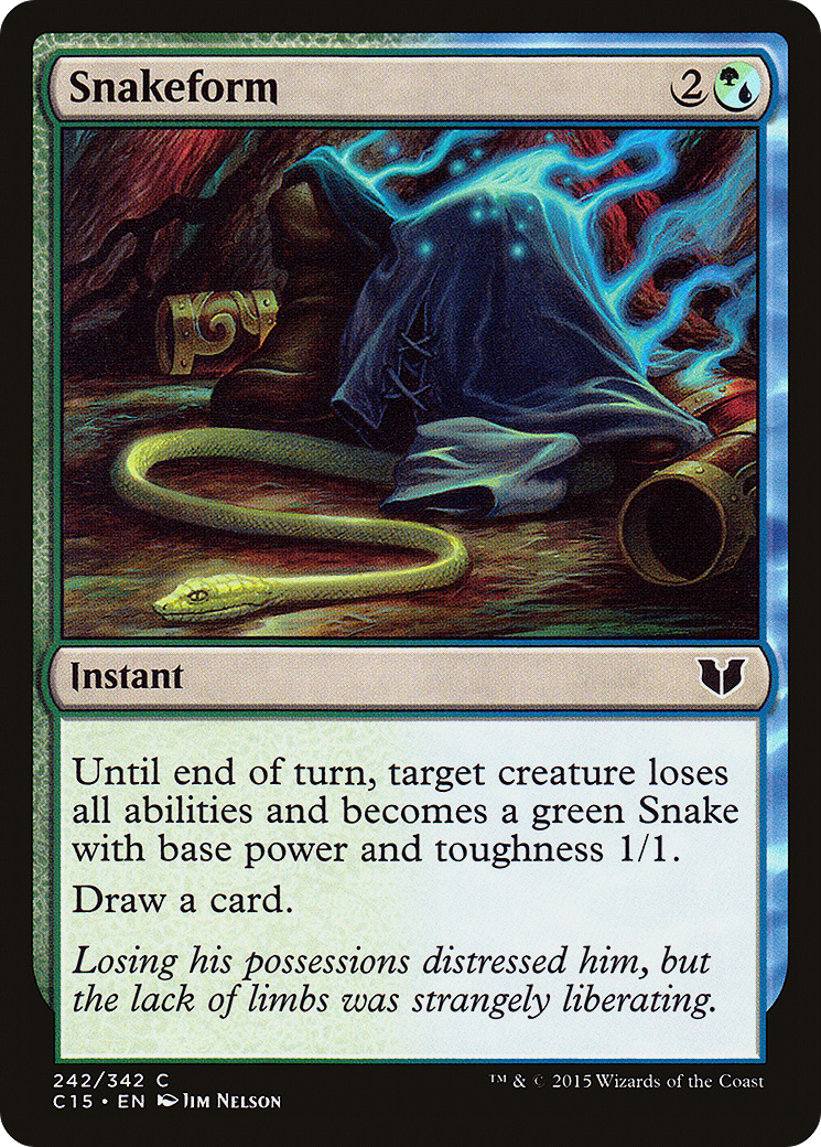 Snakeform [Commander 2015]-1