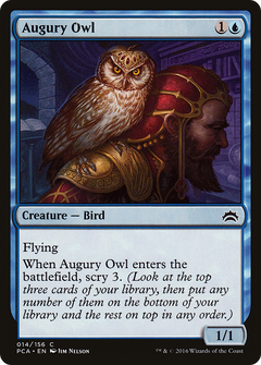 Augury Owl [Planechase Anthology]-1