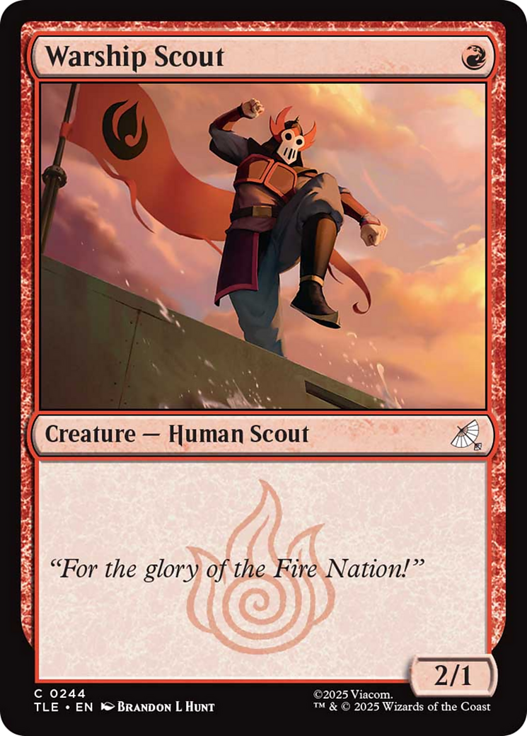 Warship Scout (0244) [Avatar: The Last Airbender: Eternal-Legal]-1