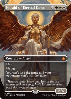 Herald of Eternal Dawn (Borderless) [Foundations]-1