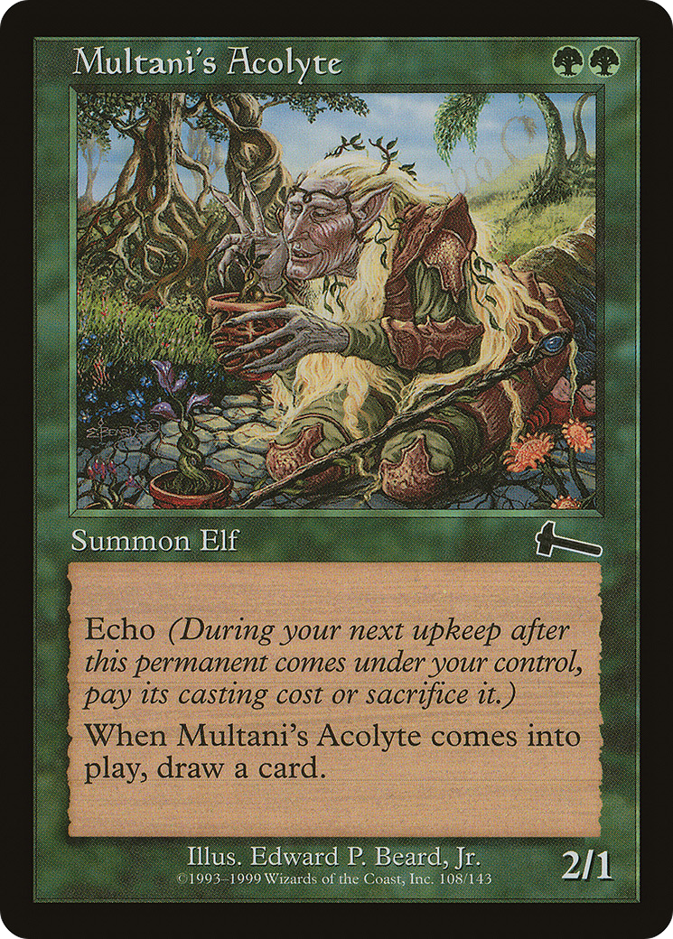 Multani's Acolyte [Urza's Legacy]-1