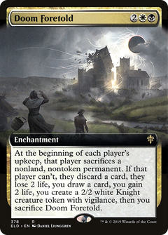 Doom Foretold (Extended Art) [Throne of Eldraine]-1