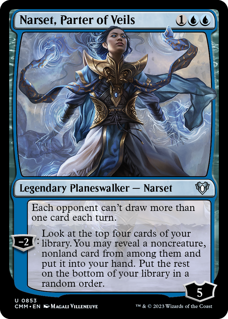 Narset, Parter of Veils [Commander Masters]-1