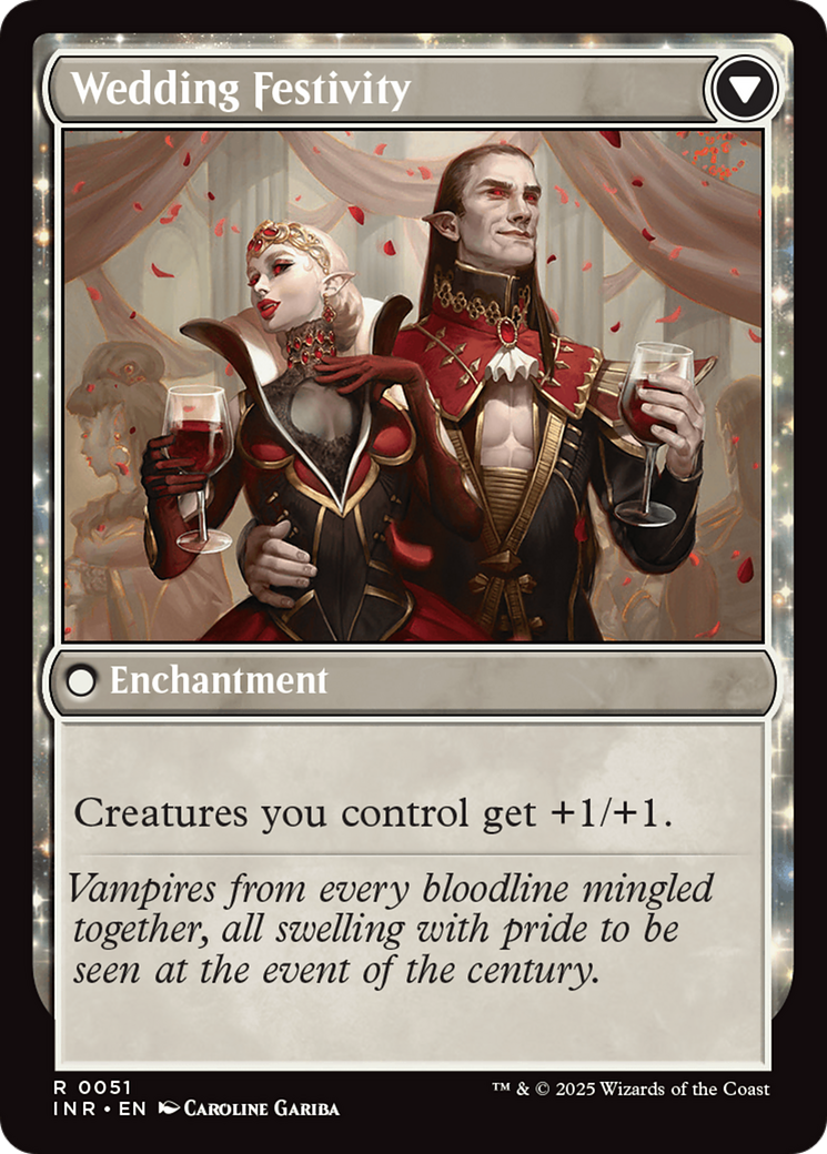 Wedding Announcement (INR-051) - Innistrad Remastered: (enchantment) Foil-2