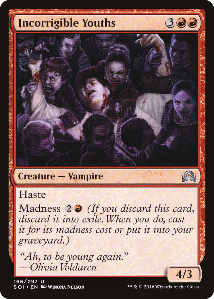Incorrigible Youths [Shadows over Innistrad]-1