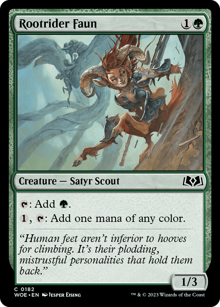 Rootrider Faun [Wilds of Eldraine]-1