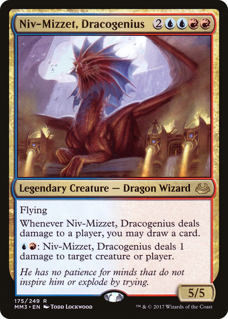 Niv-Mizzet, Dracogenius [Modern Masters 2017]-1
