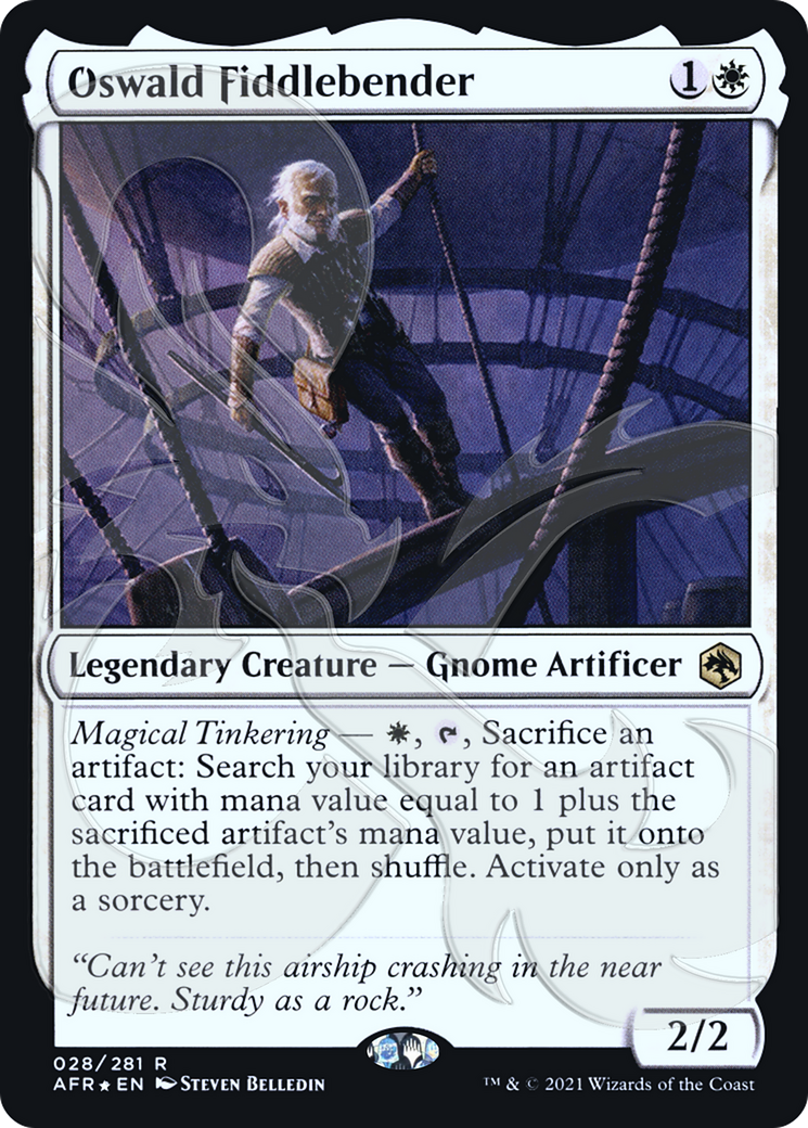Oswald Fiddlebender (Ampersand Promo) [Dungeons & Dragons: Adventures in the Forgotten Realms Promos]-1