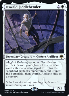 Oswald Fiddlebender (Ampersand Promo) [Dungeons & Dragons: Adventures in the Forgotten Realms Promos]-1