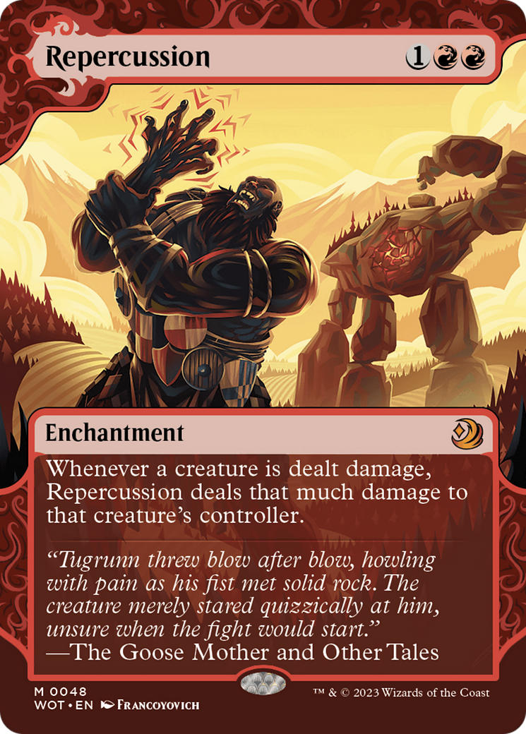 Repercussion [Wilds of Eldraine: Enchanting Tales]-1