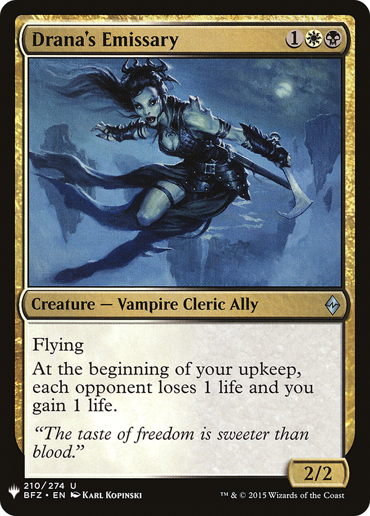 Drana's Emissary [Mystery Booster]-1