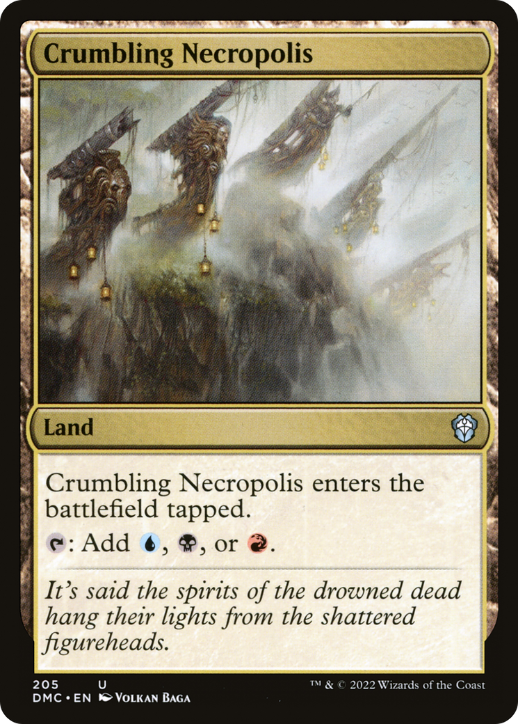Crumbling Necropolis [Dominaria United Commander]-1