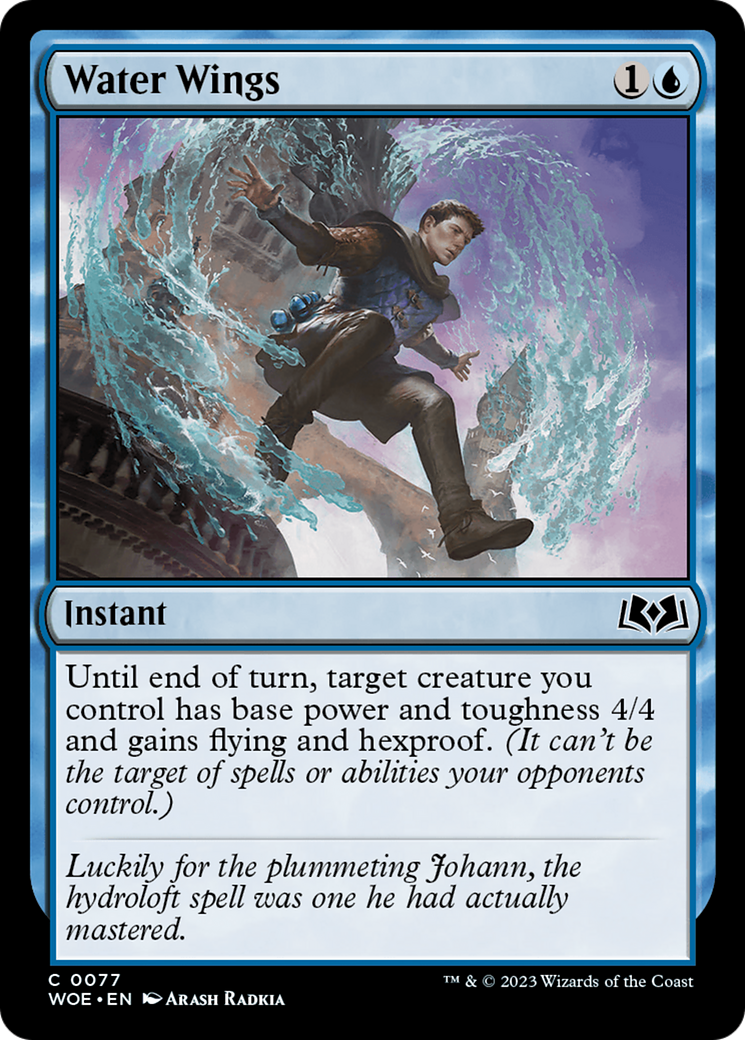 Water Wings (WOE-077) - Wilds of Eldraine-1
