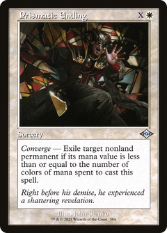 Prismatic Ending (Retro Frame) (MH2-384) - Modern Horizons 2 Etched Foil-1